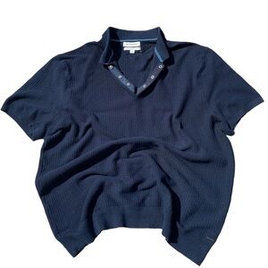 Autograph Supima Cotton Rich Polo Shirt - Men’s XL Navy (England)